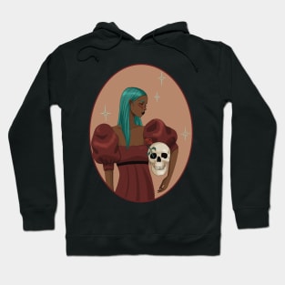 Skull and rose Hoodie